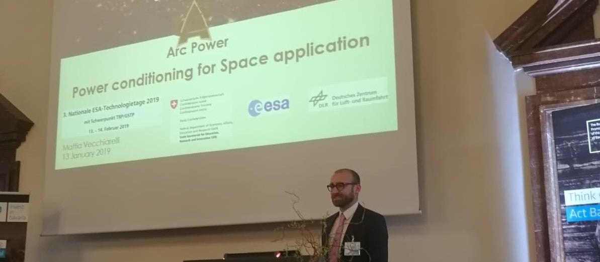 Arc Power at the DLR 3rd National Space Technology Days in Münich